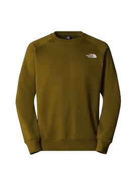 Sudadera Hombre The North Face Raglan Box Verde