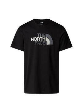 Camiseta Hombre The North Face Easy Negra