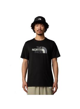 Camiseta Hombre The North Face Easy Negra