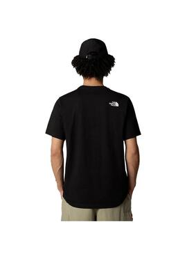 Camiseta Hombre The North Face Easy Negra