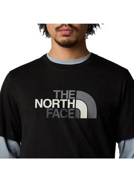 Camiseta Hombre The North Face Easy Negra