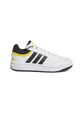 Zapatilla Niño/a adidas Hoops Blanco Negro