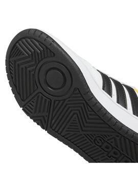 Zapatilla Niño/a adidas Hoops Blanco Negro