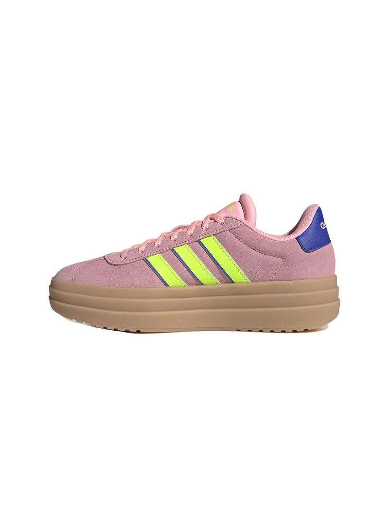 Zapatilla Mujer adidas VL Court Bold Rosa Verde