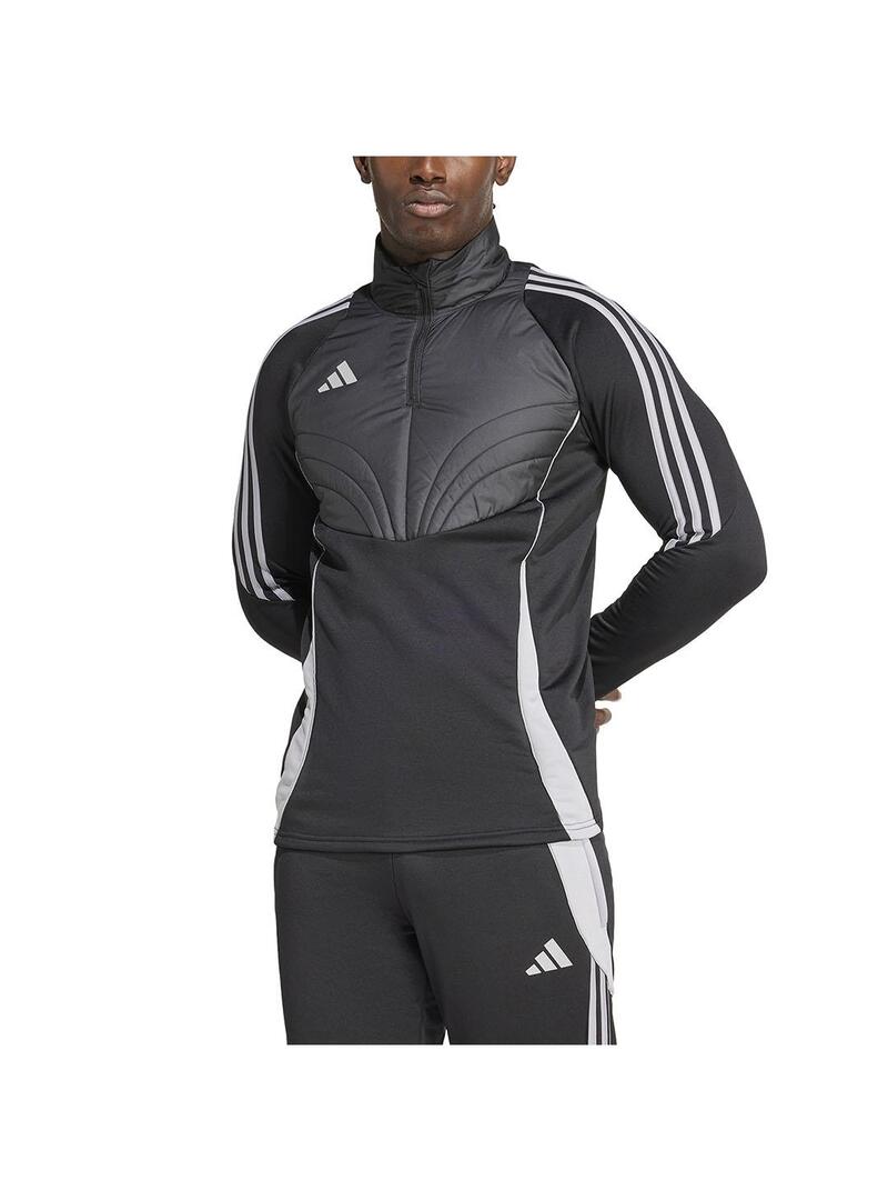 Sudadera Hombre adidas Tiro 24 Winterized Negro Gris