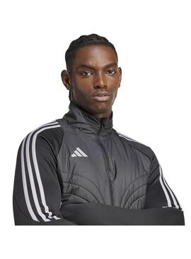 Sudadera Hombre adidas Tiro 24 Winterized Negro Gris