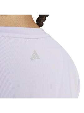 Camiseta Mujer adidas Studio Yoga Lila