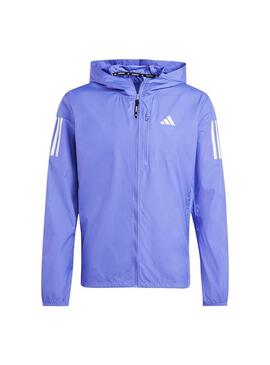 Cortavientos Hombre adidas Own The Run Violeta