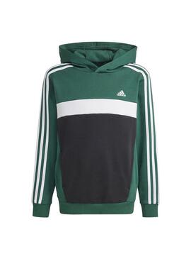 Sudadera Niño adidas 3S Tib Verde