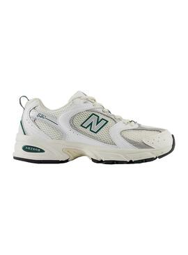 Zapatilla Unisex New Balance 530SX Blanco Verde