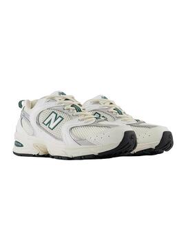 Zapatilla Unisex New Balance 530SX Blanco Verde