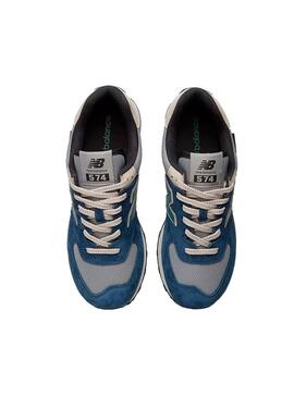 Zapatilla Hombre New Balace 574SOA Azul