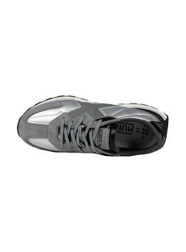 Zapatilla Mujer Munich Soku Gris Plata