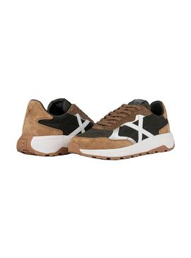 Zapatilla Hombre Munich 03 Babel Beige Negro