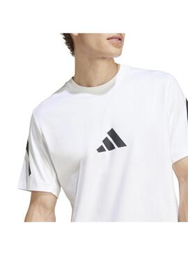 Camiseta Hombre adidas Zne Blanca