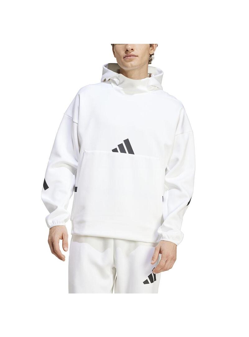 Sudadera Hombre adidas Zne Blanca