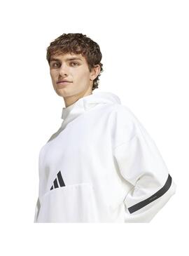 Sudadera Hombre adidas Zne Blanca