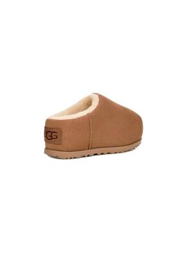 Zueco Mujer Ugg Pumped Slide Chestnut