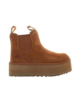 Bota Mujer Ugg Neumel Platform Chelsea Chestnut