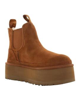 Bota Mujer Ugg Neumel Platform Chelsea Chestnut