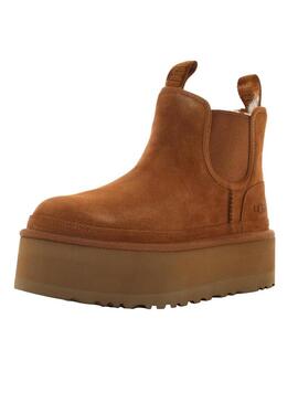 Bota Mujer Ugg Neumel Platform Chelsea Chestnut