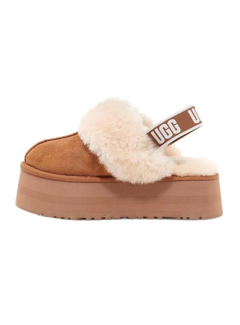 Zueco Ugg Mujer Funkette Chestnut