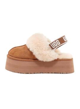 Zueco Ugg Mujer Funkette Chestnut