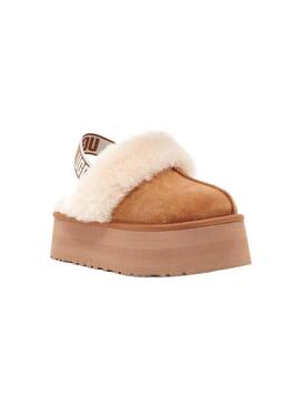 Zueco Ugg Mujer Funkette Chestnut