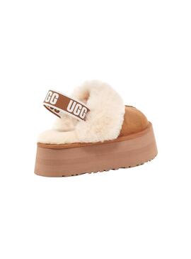 Zueco Ugg Mujer Funkette Chestnut