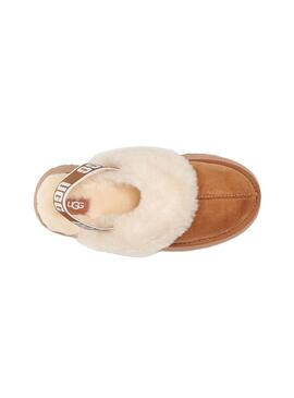 Zueco Ugg Mujer Funkette Chestnut