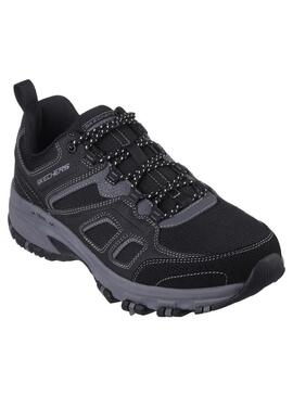 Zapatilla Hombre Skechers Hillcrest Negro Gris