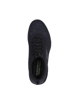 Zapatilla Skechers Hombre Summits Negro