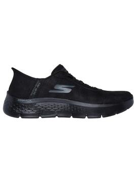 Zapatilla Mujer Skechers Go Walk Negra piel