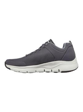 Zapatilla Hombre Skechers Arch Fit-It Gris Oscuro