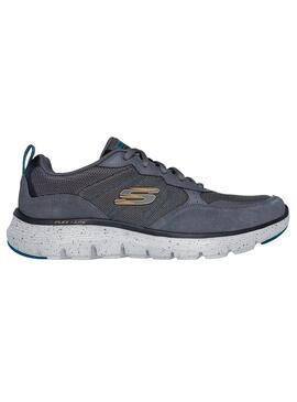 Zapatilla Skechers Hombre Flex Advantage 5.0 Gris