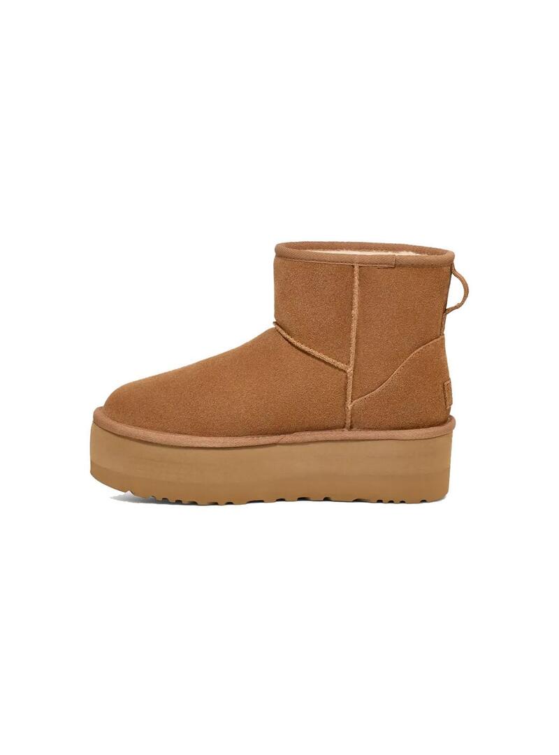 Bota Mujer Ugg Classic Mini Platform Chestnut