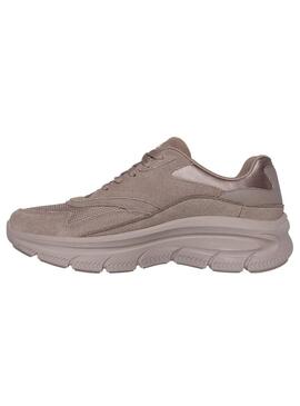 Zapatilla Skechers Mujer Modern D Lux Taupe