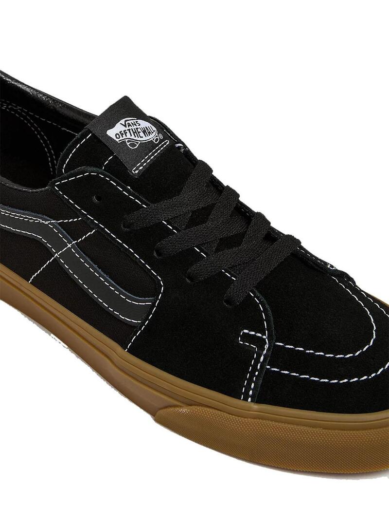 Zapatilla Hombre Vans Sk8-low Negra Caramelo