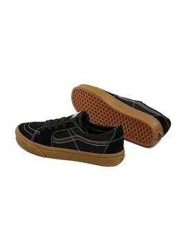 Zapatilla Hombre Vans Sk8-low Negra Caramelo