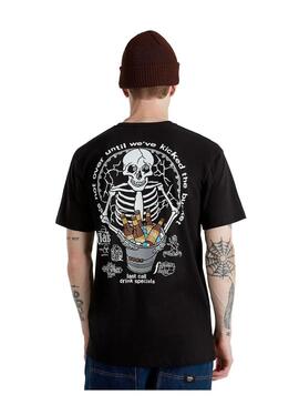 Camiseta Hombre Vans Bucket List Negra