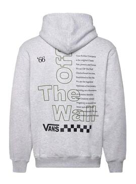 Sudadera Hombre Vans Posted Gris