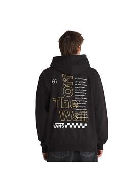 Sudadera Hombre Vans Posted Negra