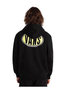 Sudadera Hombre Vans Spray On Negra