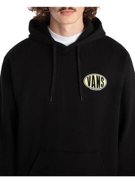 Sudadera Hombre Vans Spray On Negra