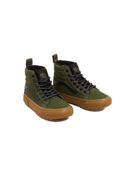 Zapatilla Niño/a Vans MTE SK8-HI Verde Caramelo