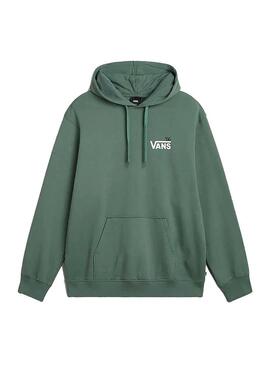 Sudadera Hombre Vans Posted Verde