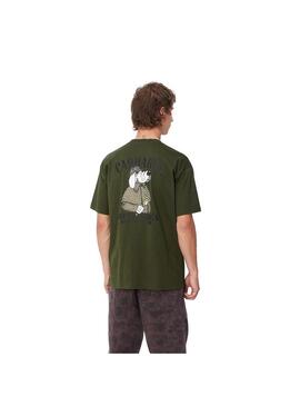 Camiseta Hombre Carhartt WIP Inspector Verde