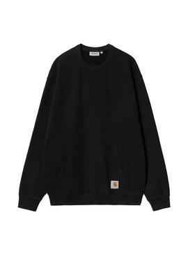 Sudadera Hombre Carhartt WIP Billy Sweat Negra