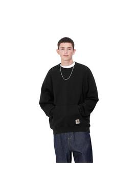 Sudadera Hombre Carhartt WIP Billy Sweat Negra