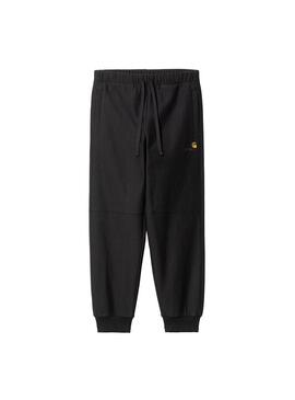 Pantalón Hombre Carhartt WIP American Script Negro